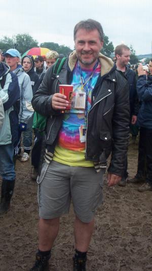 Me at Glastonbury with Grateful dead tye-dye!!